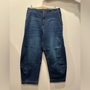 Ruti Barrel Jeans Dark Wash size 10